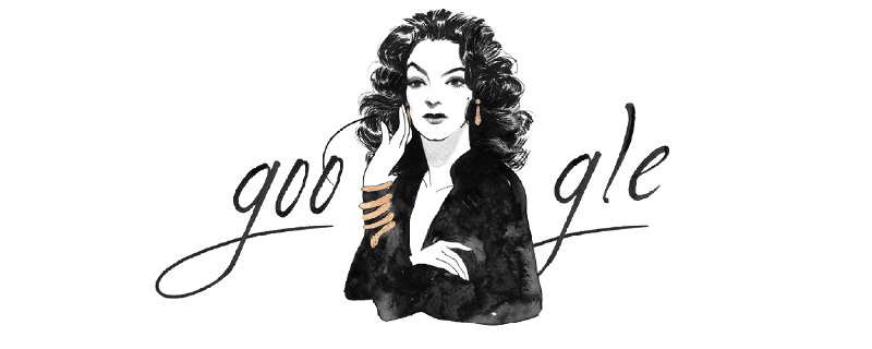 María Félix’s 104th Birthday Doodle - Google Doodles