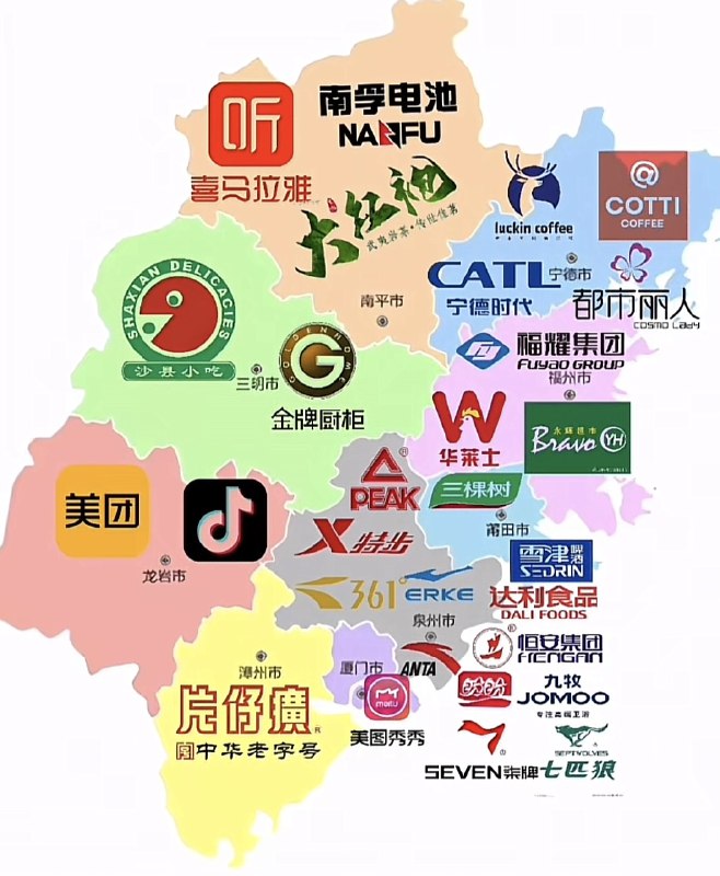 福建人创立的品牌by @McDonald  #无用但有趣的冷知识