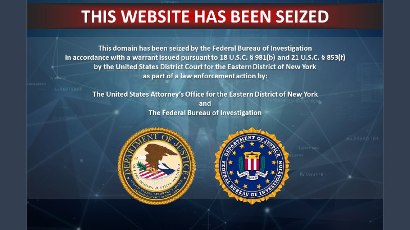 刚才访问 z-library 官网，已被 FBI 接管