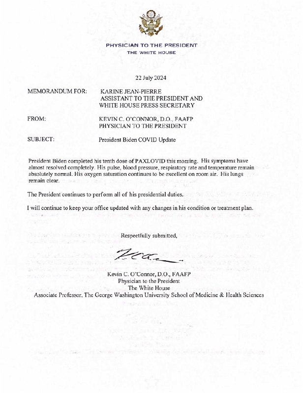 美国总统好可怜🌚🌚🤭🤭他的医生居然是DO，连MD都不是居然只是个副教授，连正教授都不是by @听小骨  #无用但有趣的冷知识