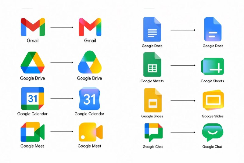 Google apps 全家桶又要换设计语言了...🥲by @小羊不迷糊  #大产品小细节